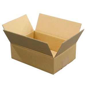 【在庫処分】ボックスバンク ダンボール 引っ越し 段ボール箱50(宅配60)サイズ(24×17×高さ 8cm)20枚セット FD09-0020-a2 強化材質