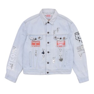 【COUCOU BEBE】CASH-HURRICANE DENIM JACKET(BLUE)