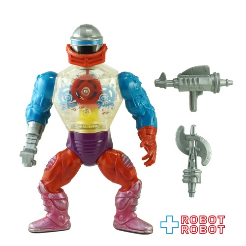 マテル ヒーマン オリジナル MOTU シリーズ4 ロボト アクションフィギュア 1985 ⚫️武器付完品