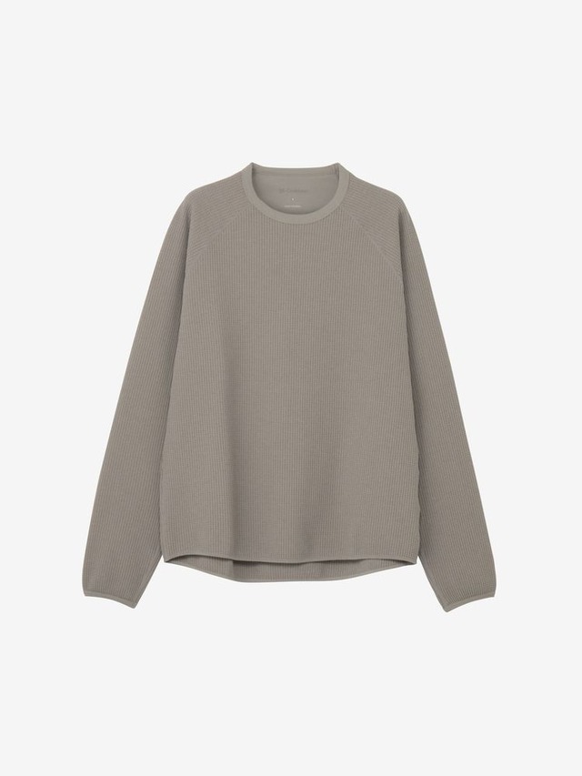 Goldwin ゴールドウイン ／ ワッフルライトロングスリーブティーシャツ（ユニセックス）#ARID BEIGE