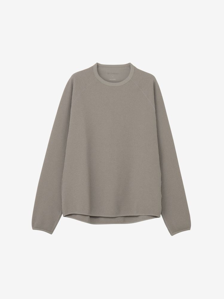 Goldwin ゴールドウイン / ワッフルライトロングスリーブティーシャツ(ユニセックス)#ARID BEIGE