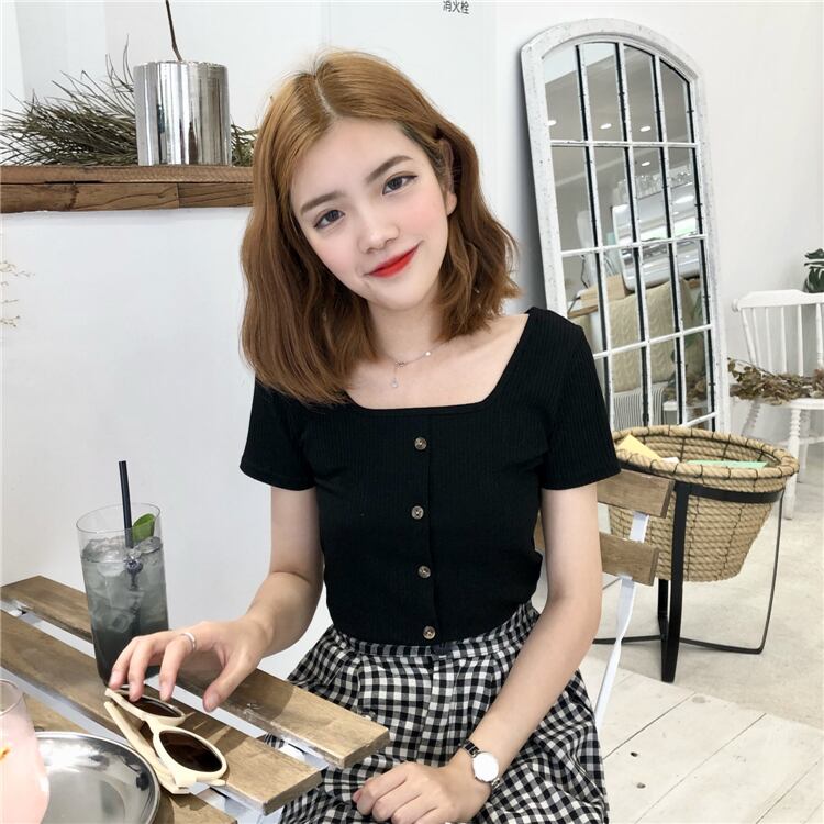 婦人服2020新トレンド早春バージョンのスクエアカラーシングルブレストスリム無地ニッチ服イントレンド 1号婦人20763682652