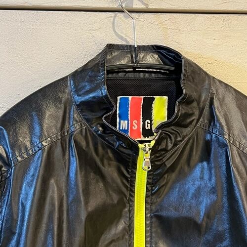 MSGM エムエスジーエム window jacket ウィンドジャケット ブラック 
