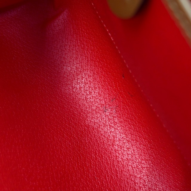 CELINE セリーヌ ショルダーバッグ ブラウン マンテル レザー 2WAY ハンドバッグ vintage ヴィンテージ オールド p67n53