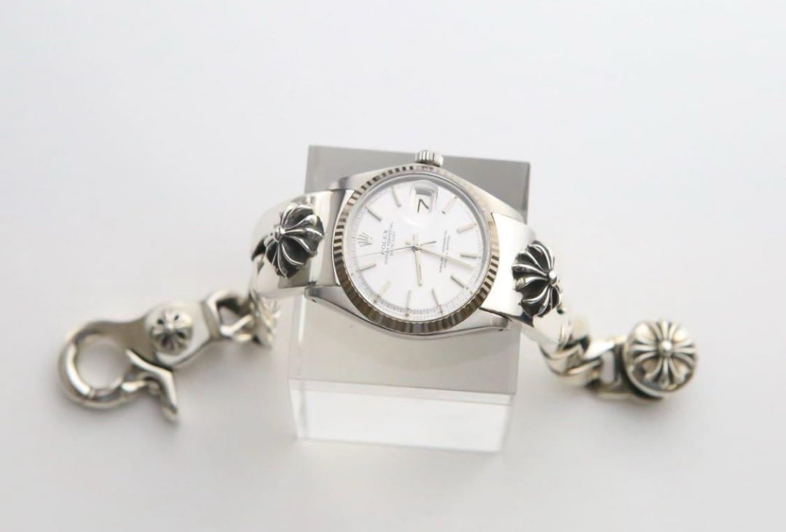 CHROME HEARTS クロムハーツ x ロレックス デイジャスト 1601 Ref. CH