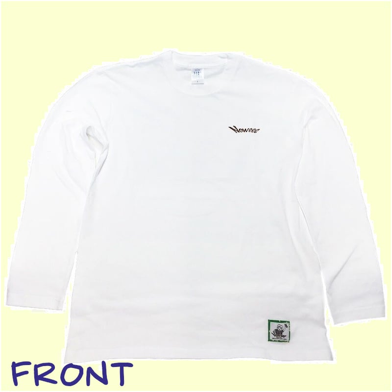 ロングＴシャツ Surfingバージョン ホワイト メンズ