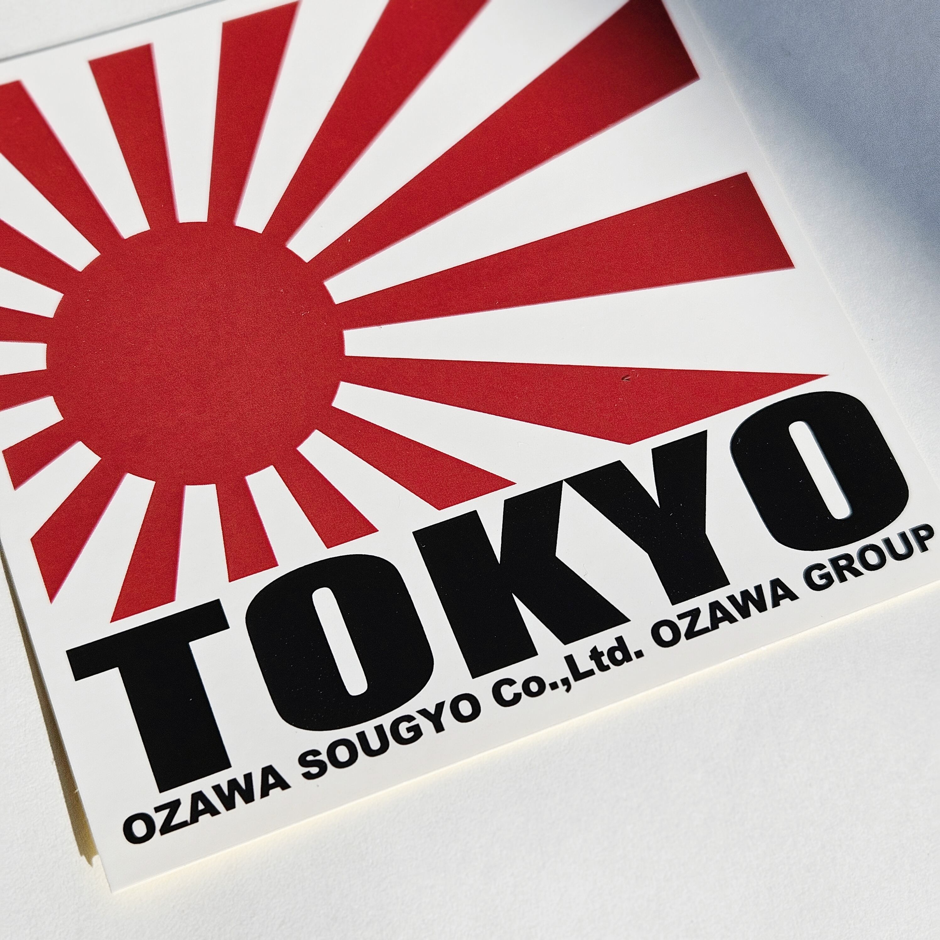 OZAWAグループ】TOKYO(OZAWA SOUGYO)ステッカー | PUMPMAN公式通販