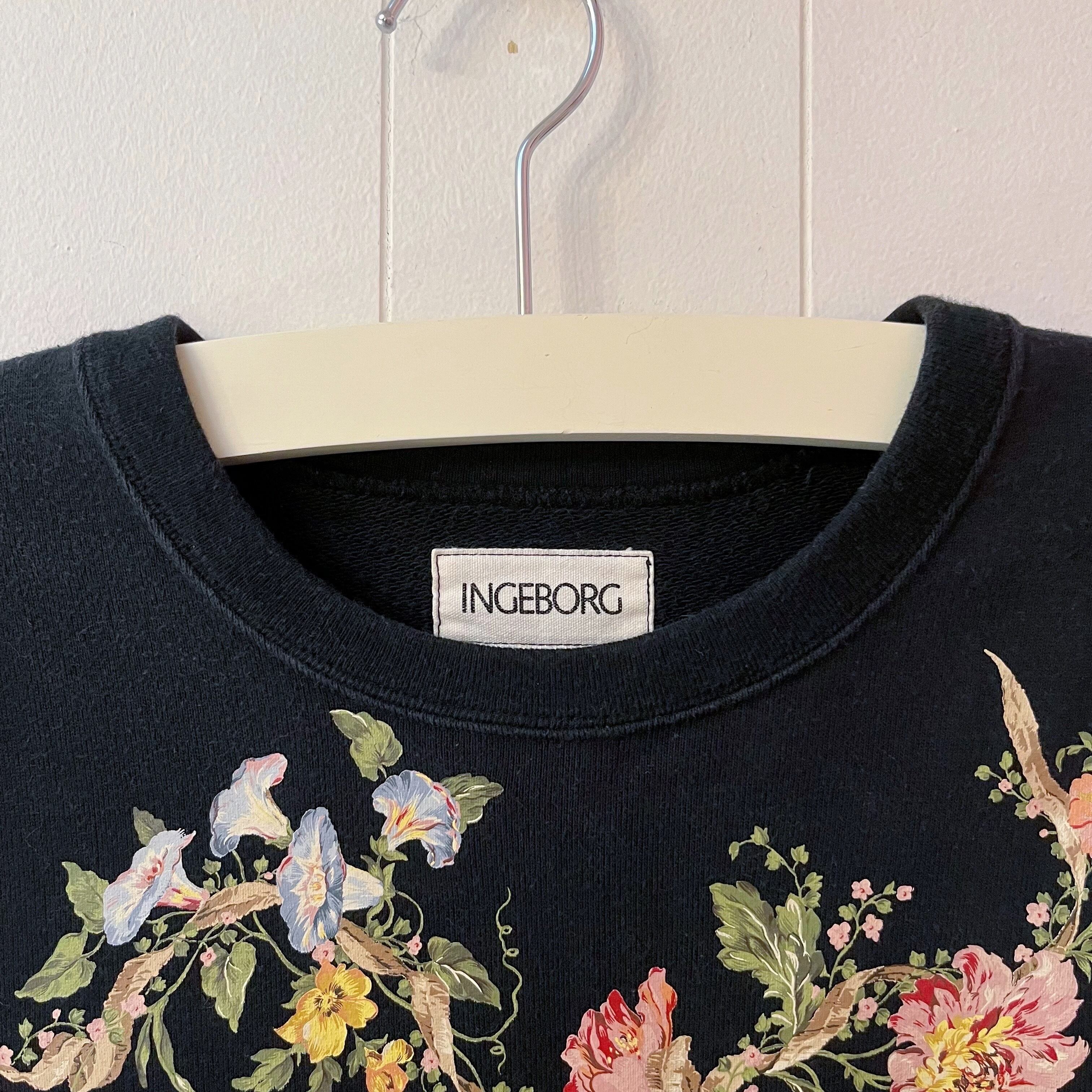 INGEBORG / flower printed sweat
