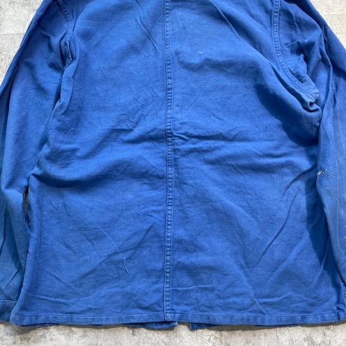 50-60s SIROCO 刺繍タグ コットンツイル フレンチワークジャケット 詳細写真16