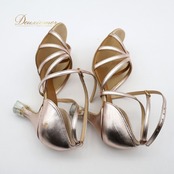 社交ダンス 衣装 ラテン シューズ 23 1/2サイズ ピンク系 チャコット Chacott 靴 くつ ヒール レディース ピンクゴールド 上品 メッシュ 練習 レッスン ダンスシューズ ダンス衣装 ステージ イベント パーティー かわいい 光沢 高級感