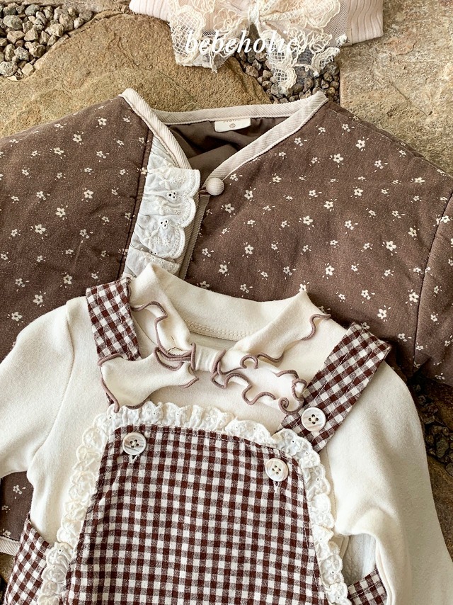 【予約/送料無料】bebeholic/petit overall suit