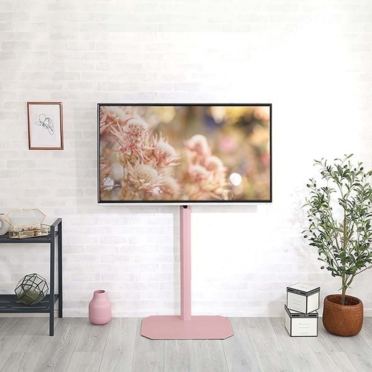 WALL 【デザイン賞4冠】A2 CASTER BASE テレビスタンド 超低床 隠し
