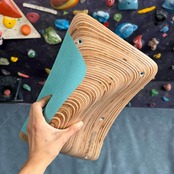 【木製クライミングホールド】DUAL SLOPER-2 03 [L]