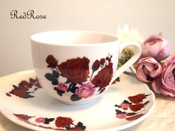 レッドローズ転写紙 RedRose（ポーセラーツ用 薔薇転写紙