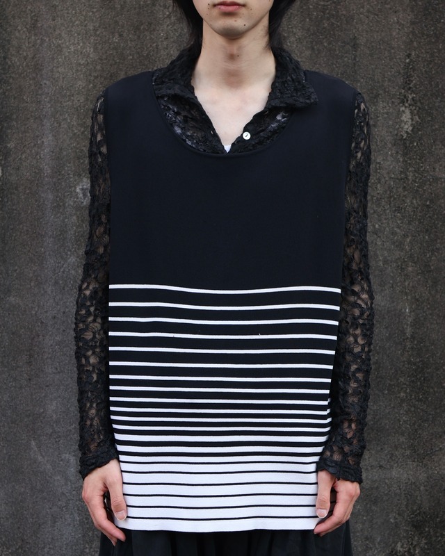 embroidery sleeve flare second knit