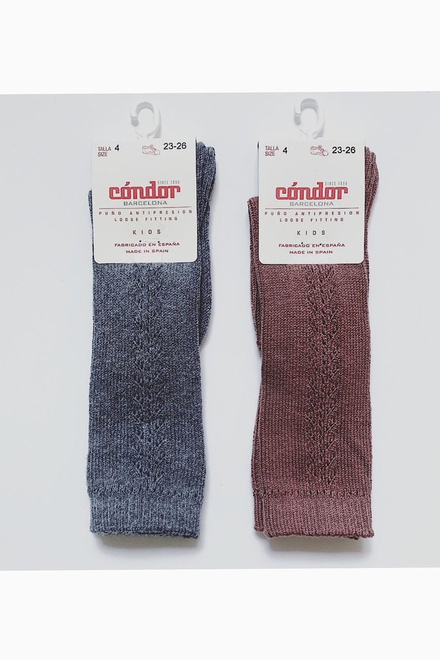 condor side openwork high socks