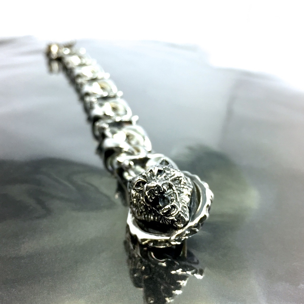 WOLF&GARGOYLES #1 CHAIN BRACELET / ウルフ&ガーゴイル #1 チェーンコンビブレスレット
