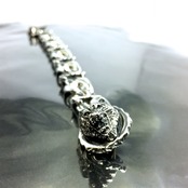 WOLF&GARGOYLES #1 CHAIN BRACELET / ウルフ&ガーゴイル #1 チェーンコンビブレスレット