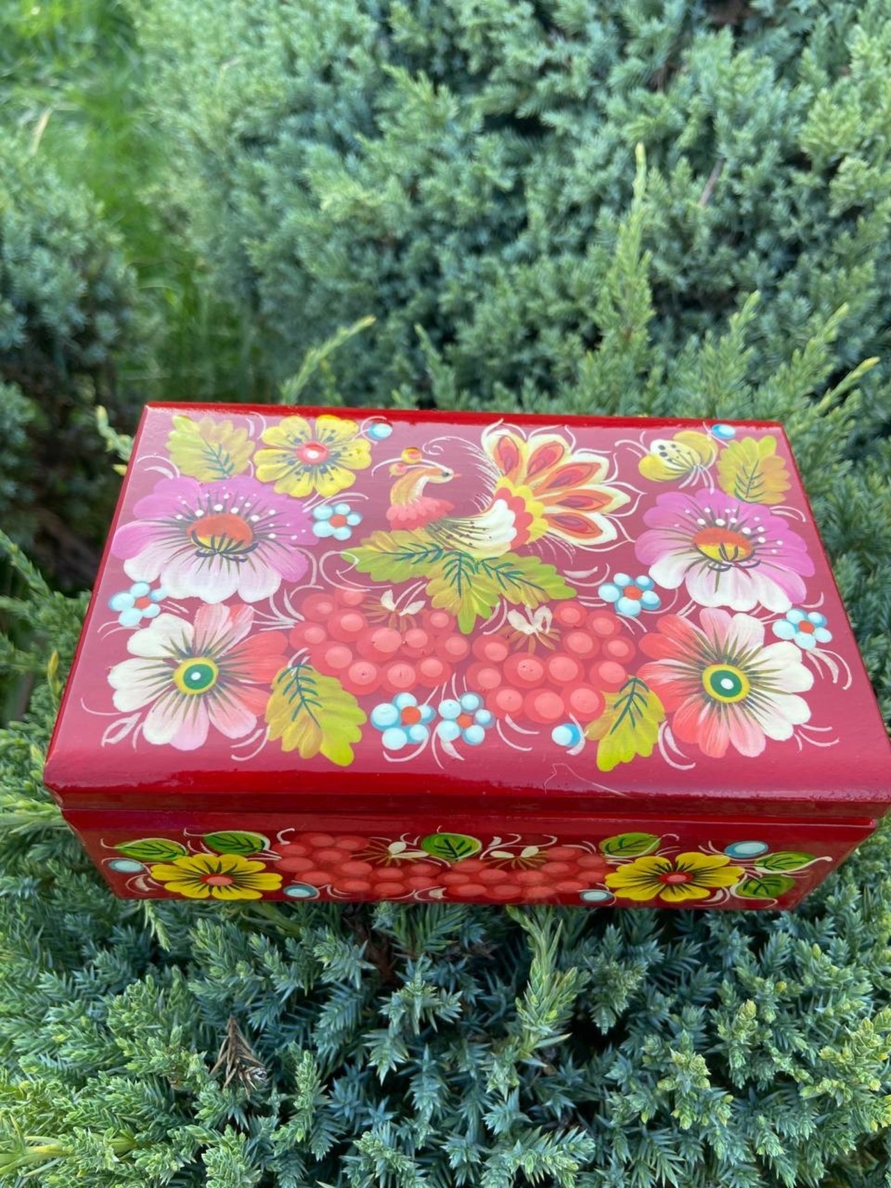 ペトリキフカ・ジュエリーボックス （ホメンコ）12 cm - 7