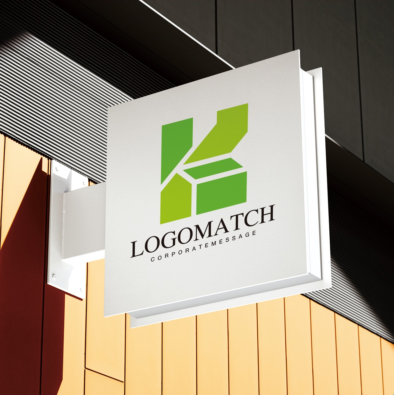 現代的なKの家のロゴ