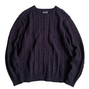 LANDS'END cotton knit