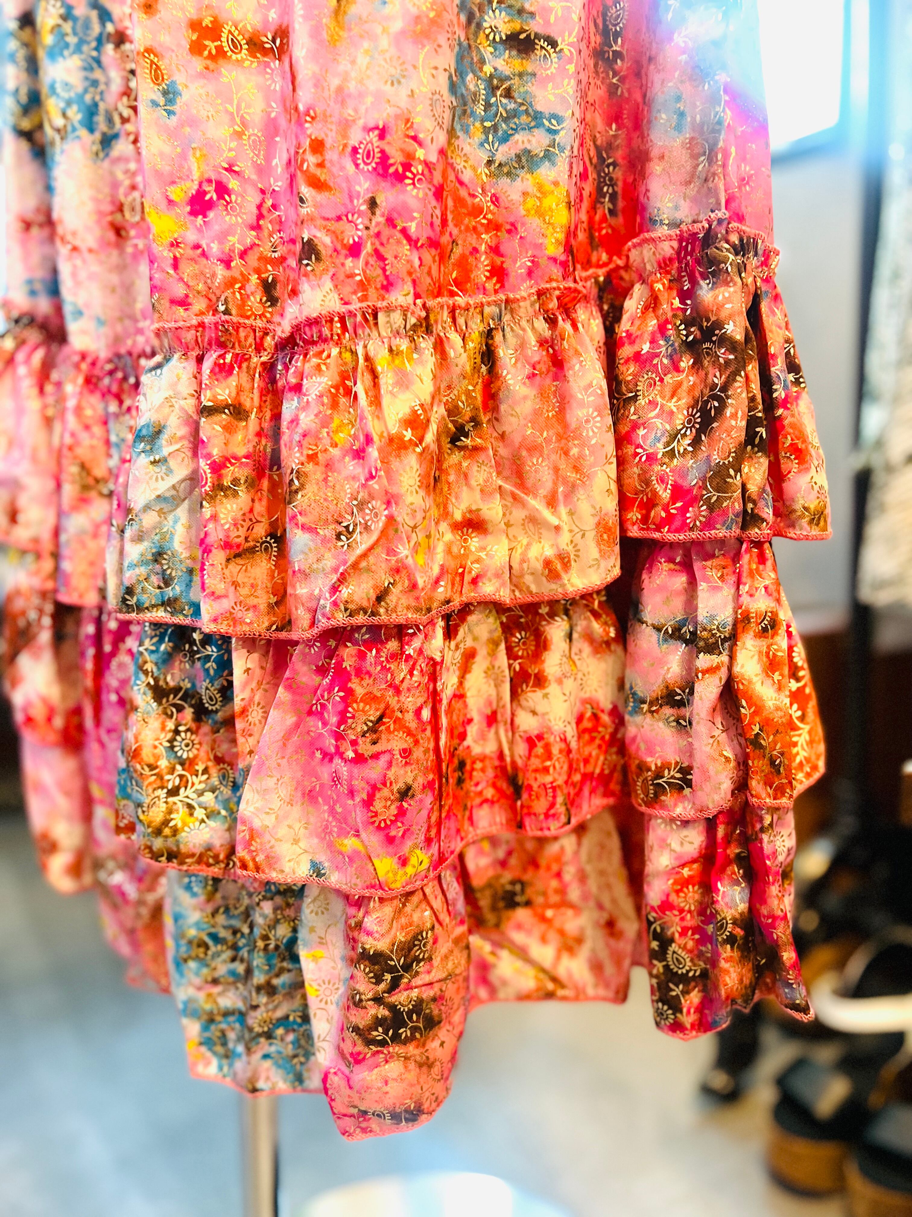 JUPE CORR IDA フランス製 ロングスカート- 