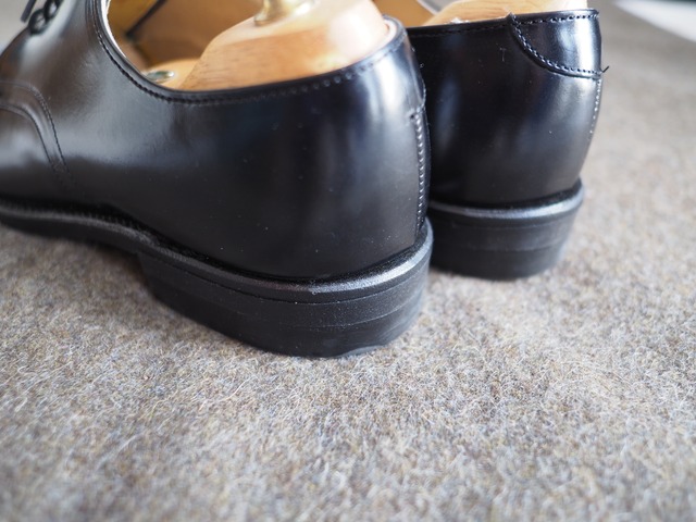 【NOS】6R (24.5~25cm) 1995’s U.S.Navy leather service shoes / Dress Oxford  WOLVERLINE USA製 サービスシューズ ブラック デッドストック