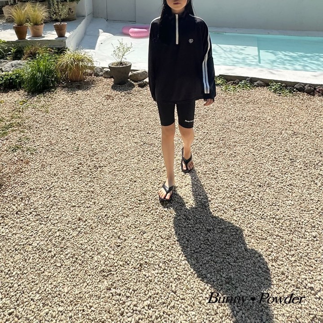 [Bunny Powder] (Feature) Swimbiker Pants / [버니파우더] (기획)스윔바이커팬츠