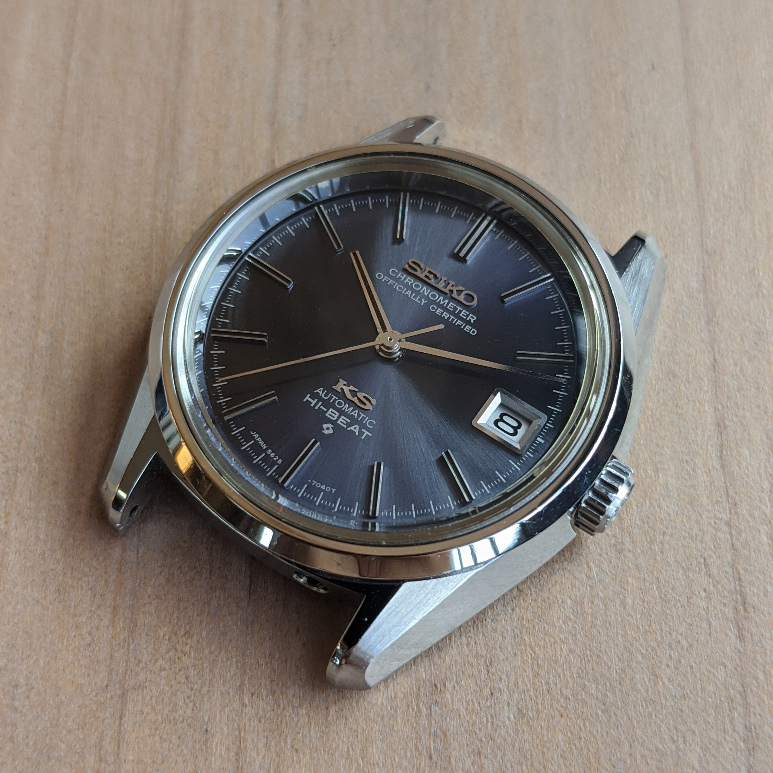 KING SEIKO／ キングセイコー】5625-7040 Blue dial 青文字盤