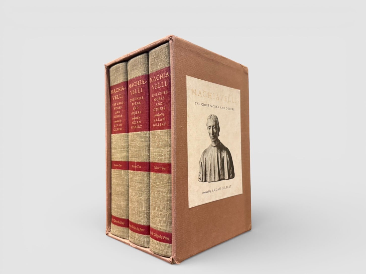 SFF218】Machiavelli: The Chief Works and Others, Complete set in 3