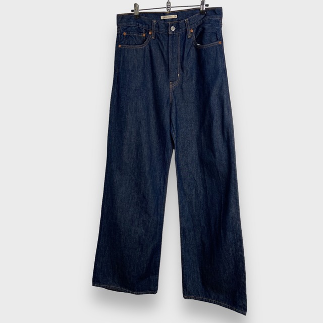 Levi'sプレミアム　リブケージワイドレグデニムパンツ　バギー　W31