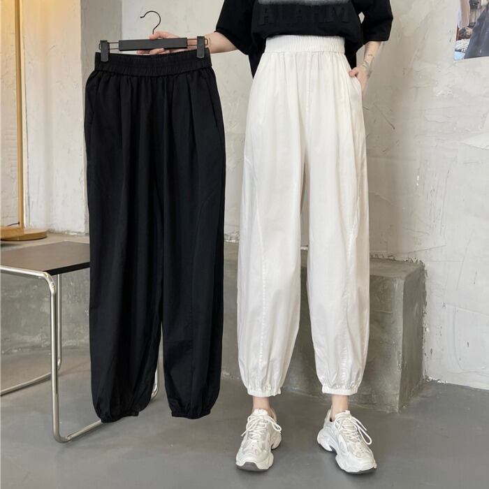 スプリングサマーカジュアルパンツ スタイルルーズ 春物 夏物 ショーツ ブルマー ケッペル32894445407