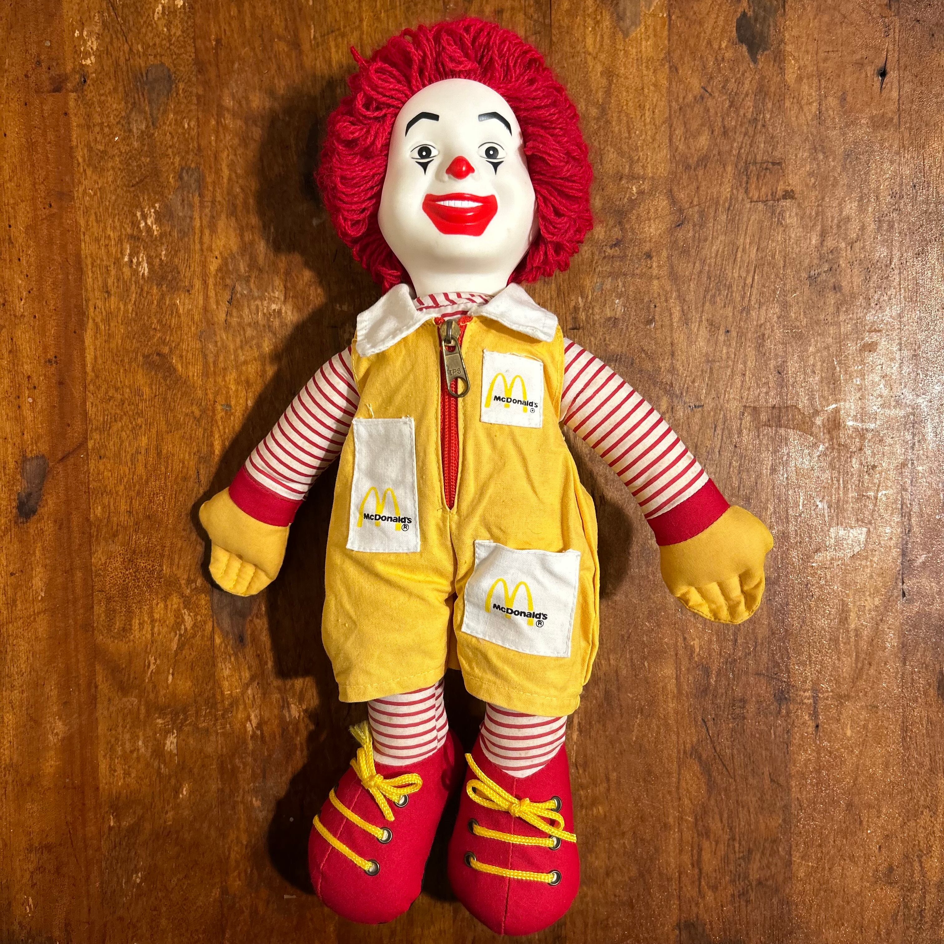 マクドナルド McDonald's ロナルド 人形 ヴィンテージ RONALD Plush