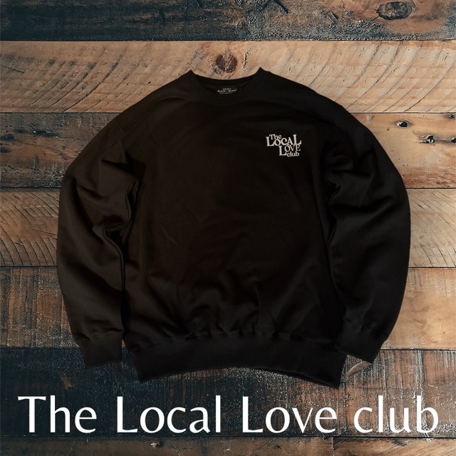 The Local Love Club sweat (Black)