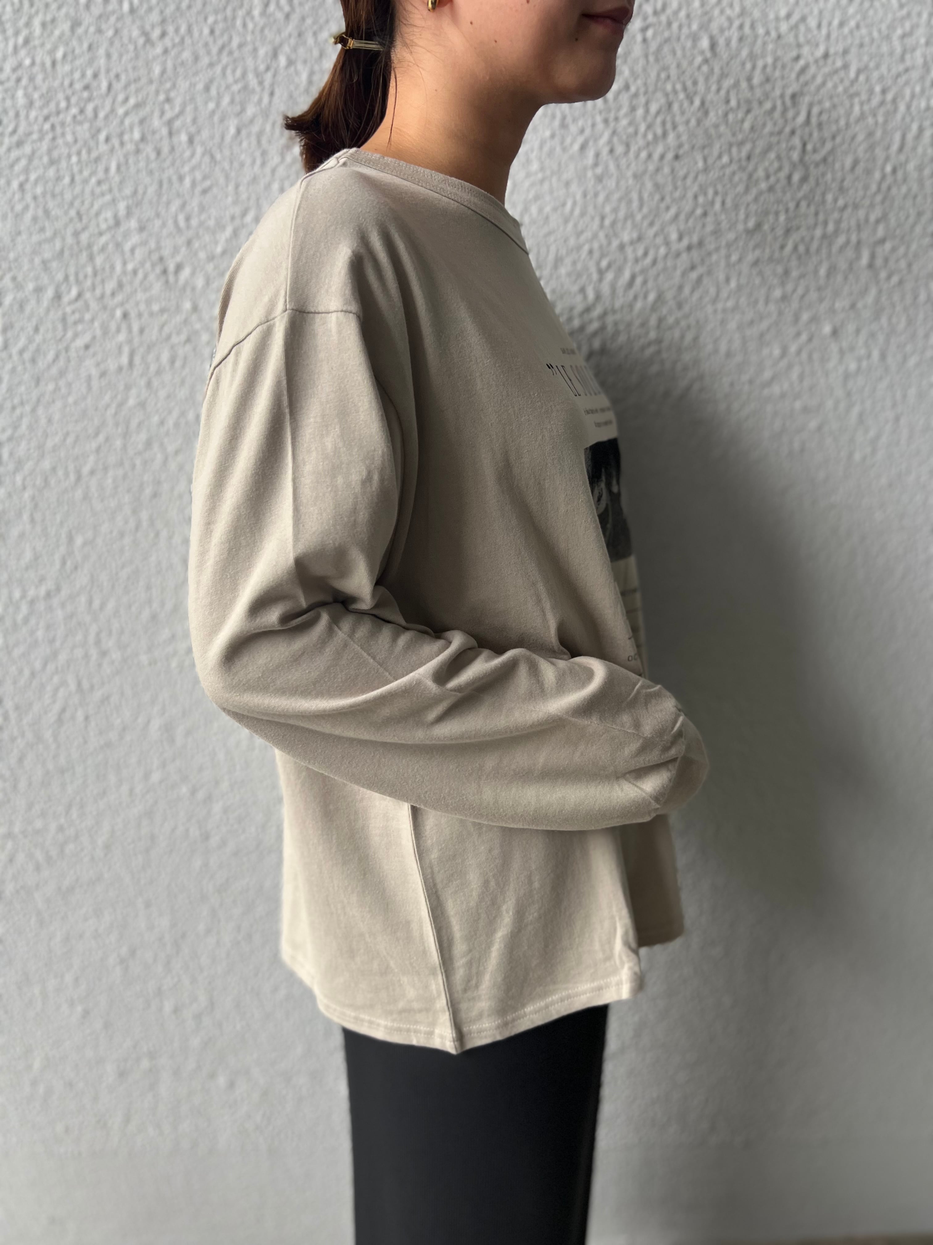 【CHIGNON】[8455-317KK] Relax　PHOTOロンTee