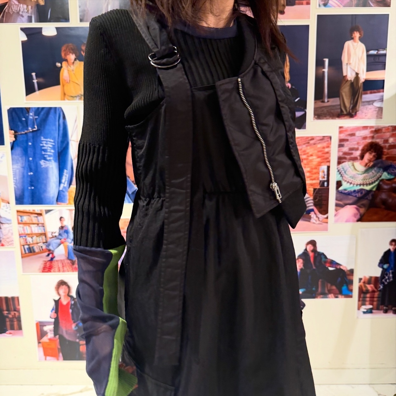 アウラアイラ AULA AILA MILITARY JUMPER SKIRT