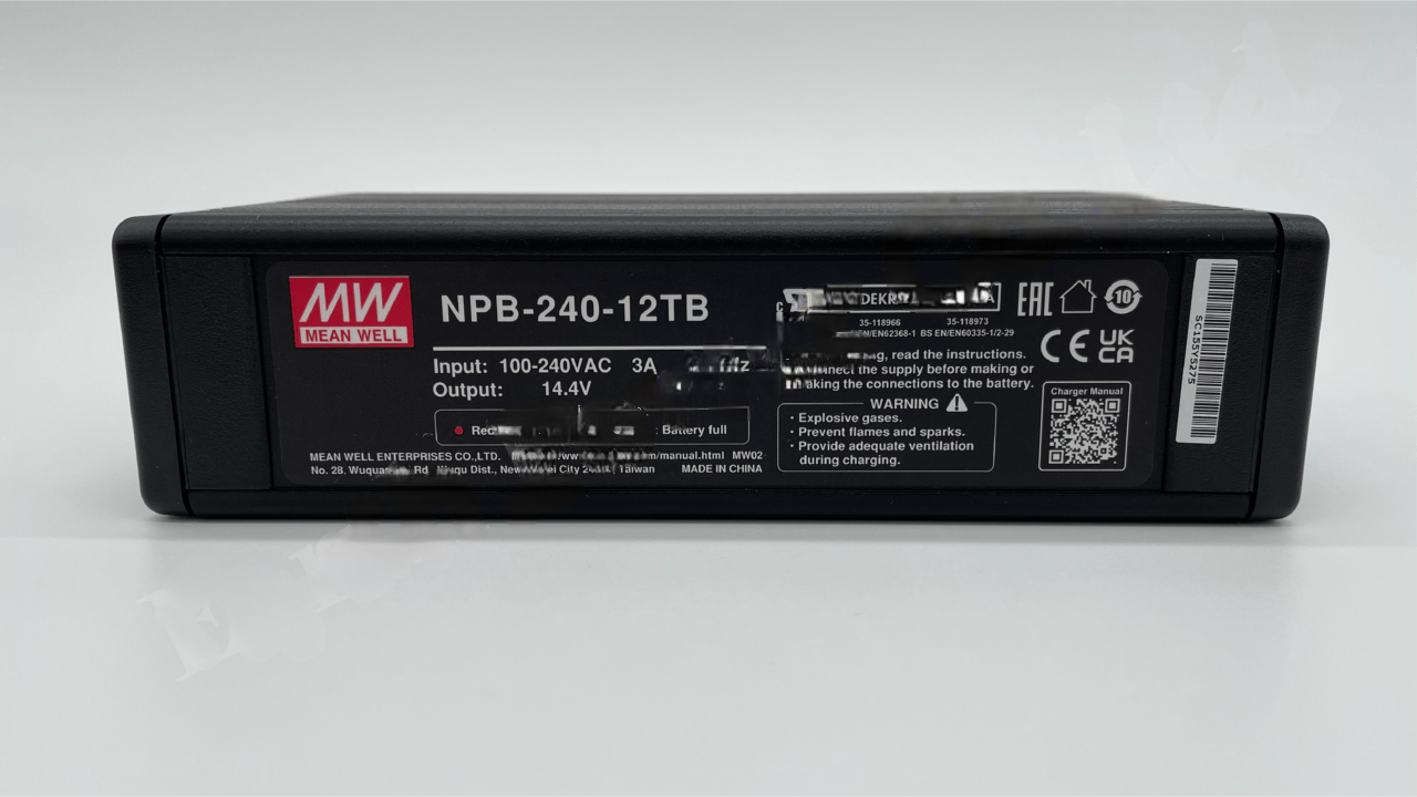 バッテリー充電器 240W/12V仕様 NPB-240-12 MEANWELL製（通常28,030円 
