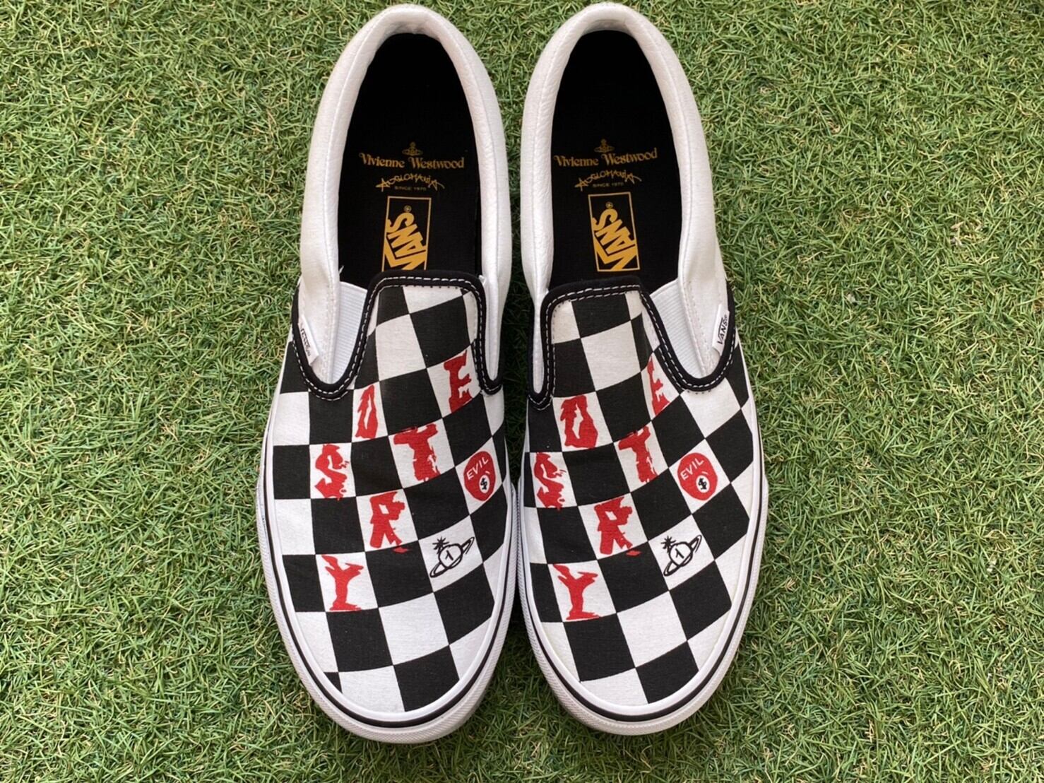 VANS × VIVIENNE WESTWOOD Checkerboard Slip-On 28cm KG7968 | BRAND  