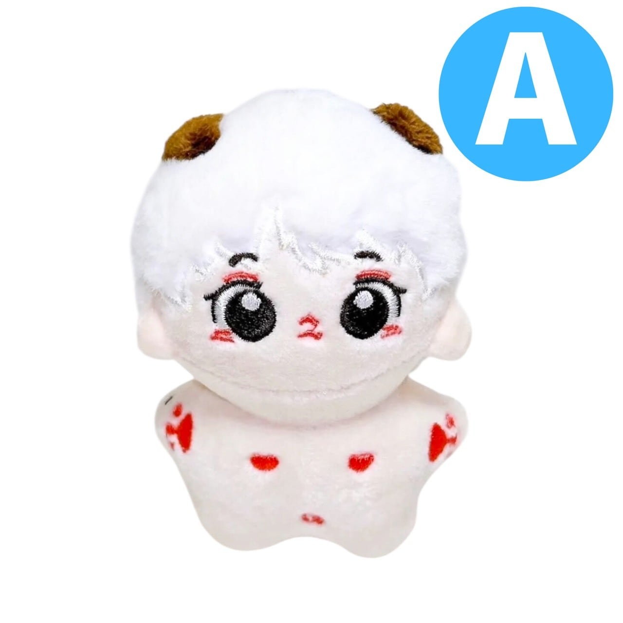 10cmぬい】ぬい本体 海星体 ぬいぐるみ ひつじ 白髪 男の子 無属性