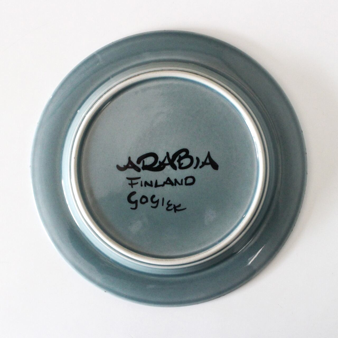 フラクタス プレート20cm ブルー（アラビア／ARABIA フラクタス