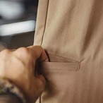 Elastic Waist Cropped Easy Pants ◇3color H0284