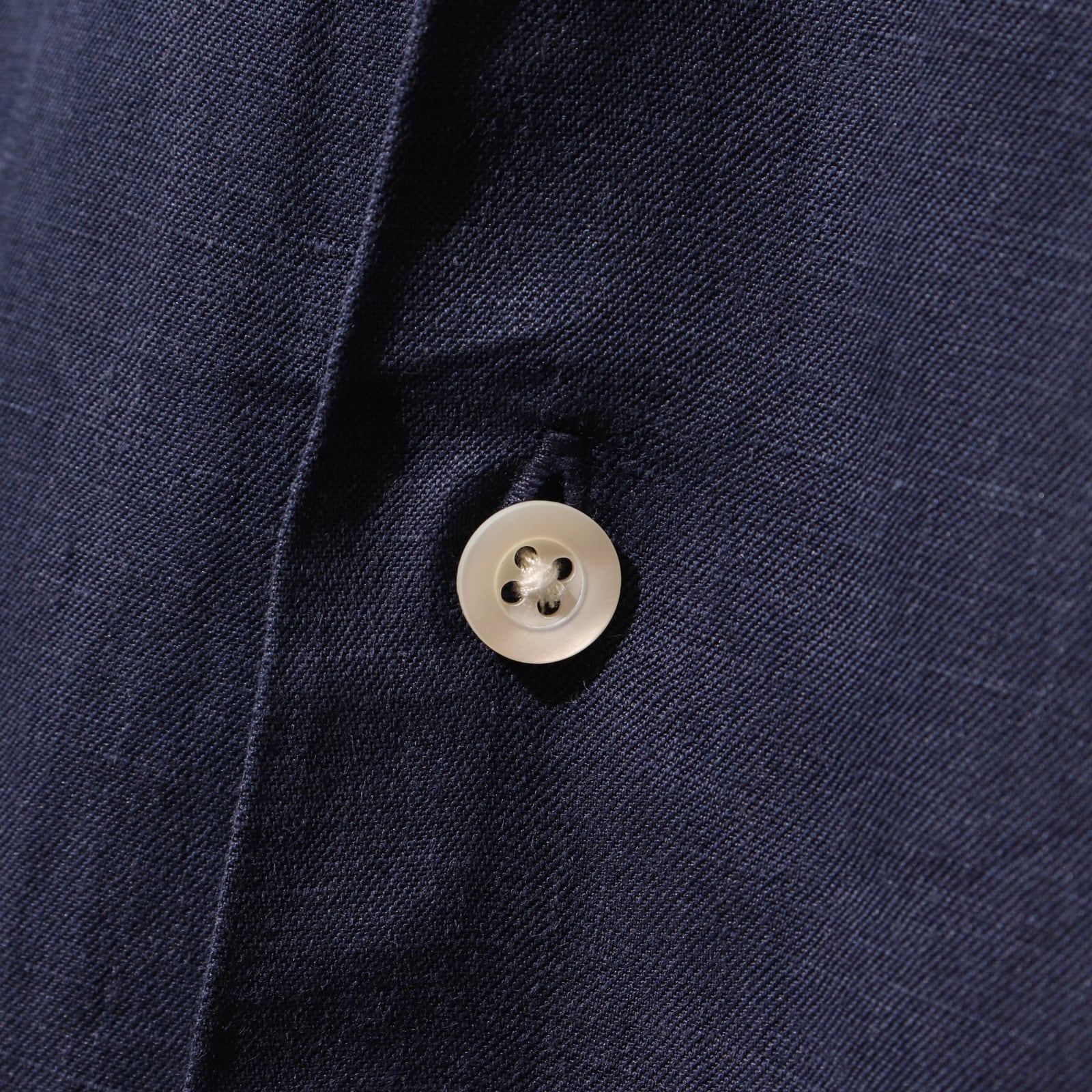 美品 XL ネイビー シルクリネン Caldwell Polo Ralph Lauren ポロ