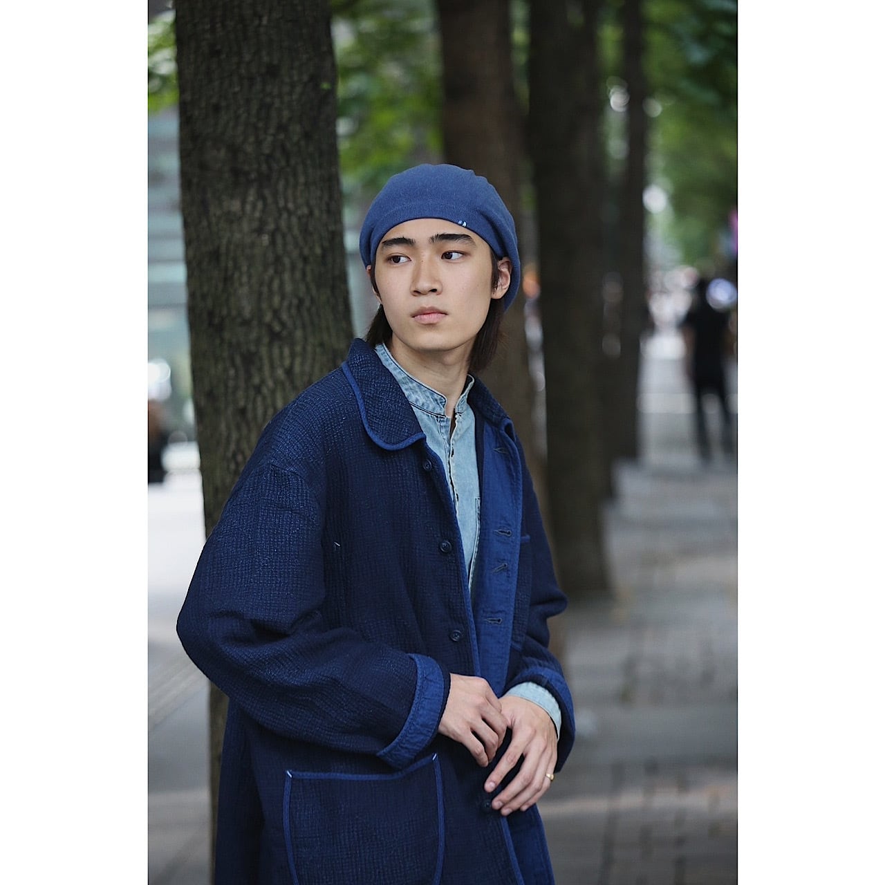 NEW SASHIKO LIGHT FRENCH JACKET WATCH CHAIN ITEM  