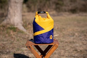 マルチポーチ Journey pouch パープル×イエロー