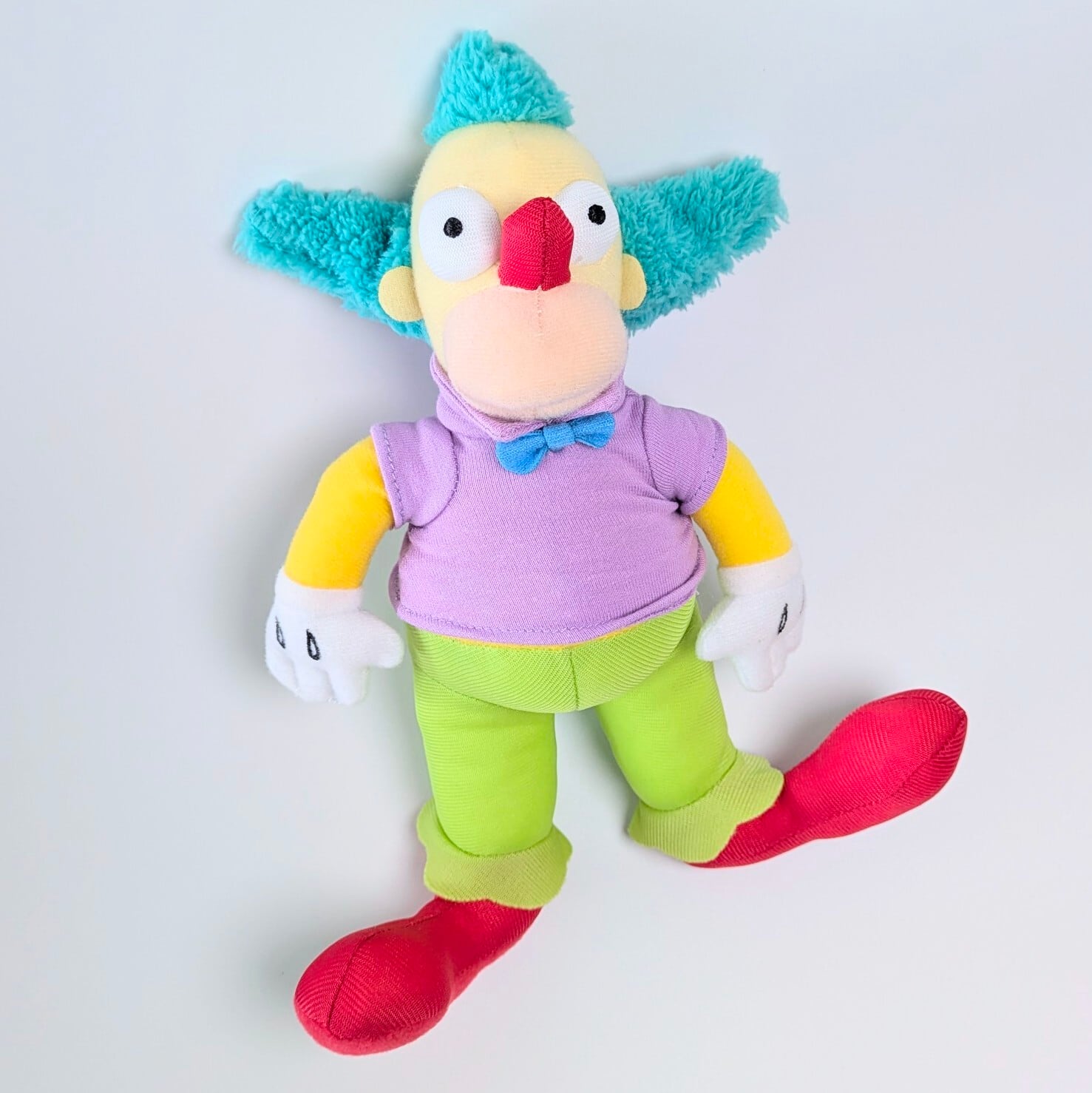 ☆DEADSTOCK / VINTAGE☆【 The Simpsons(ザ シンプソンズ) 】Krusty the Clown ( クラスティ ) USユニバーサルスタジオ( USH・USF )スプリングフィールド限定 / plush toy / ぬいぐるみ 〚アメリカン雑貨 アメトイ〛