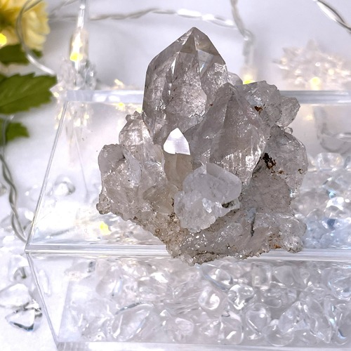 【神聖なる山の叡智と浄化で魂の軸を正す聖域の水晶】ガネッシュヒマール水晶 M7_3