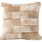 クッション FAB-102 正方形 シンプル おしゃれ 本革 コットン レザー 綿 ベージュ グレー インテリア リビング ダイニング 洋室 和室 ショップ カフェ 店舗