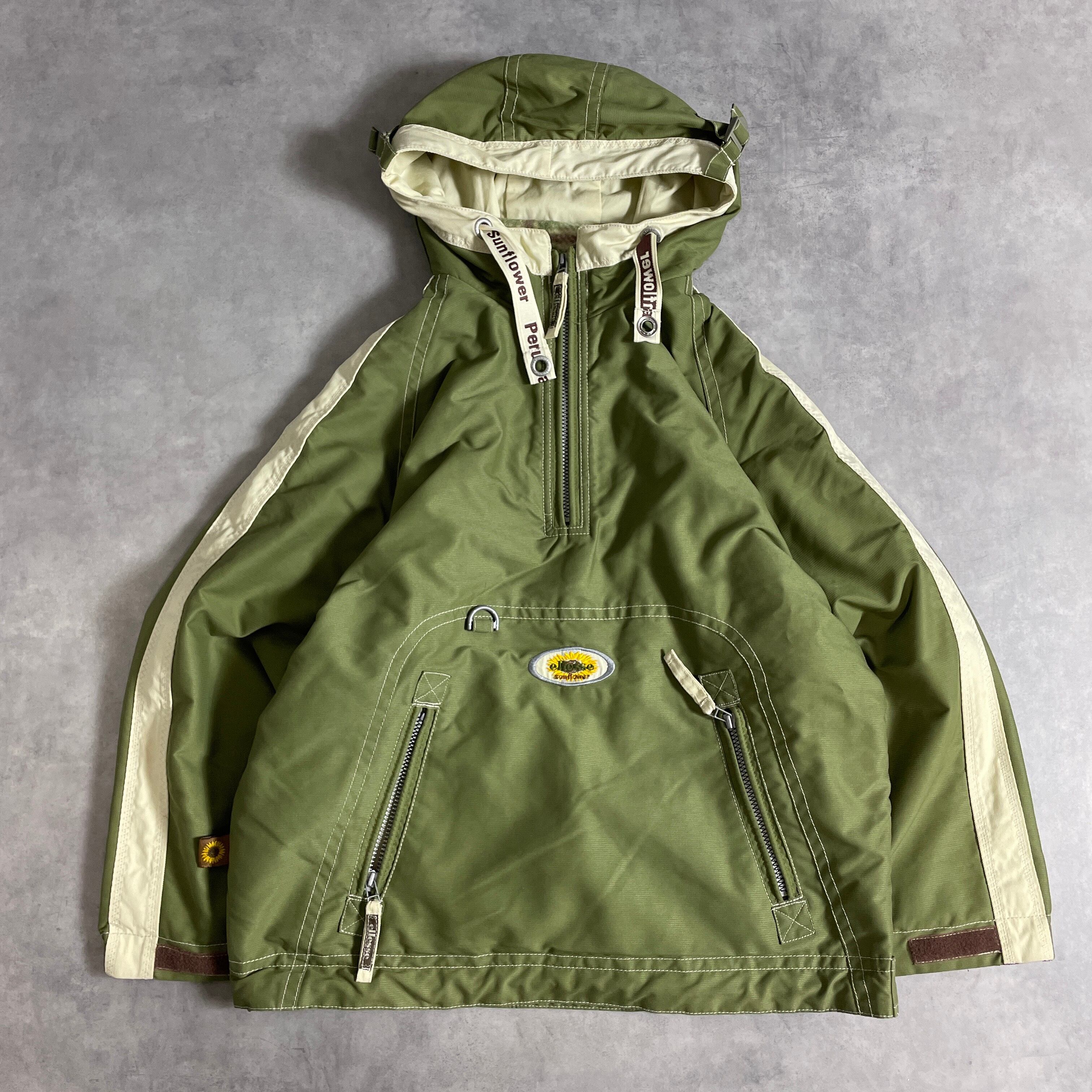 90s old ellesse エレッセ アノラック ナイロン テック y2k