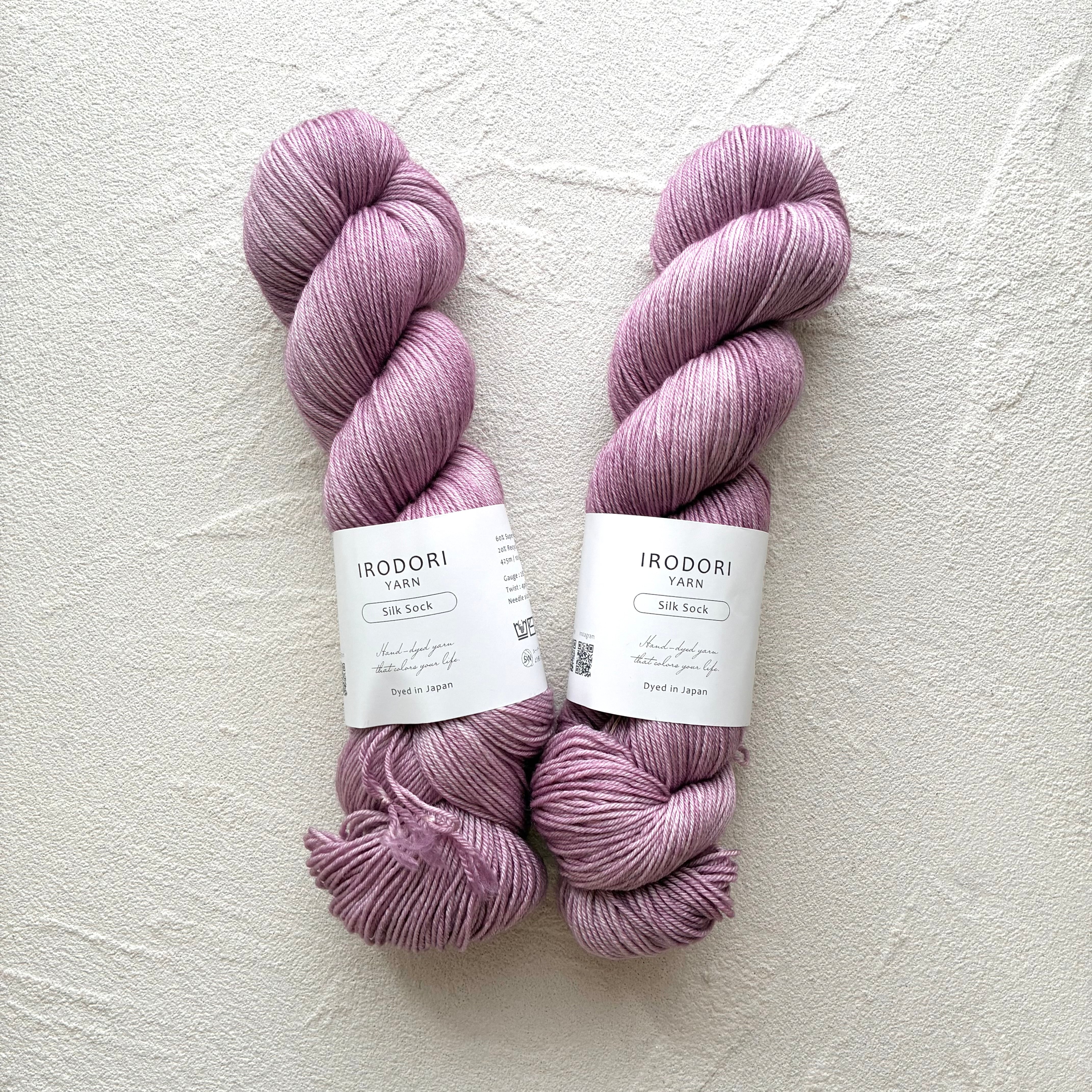 Silk Sock 【Deep Ruby】