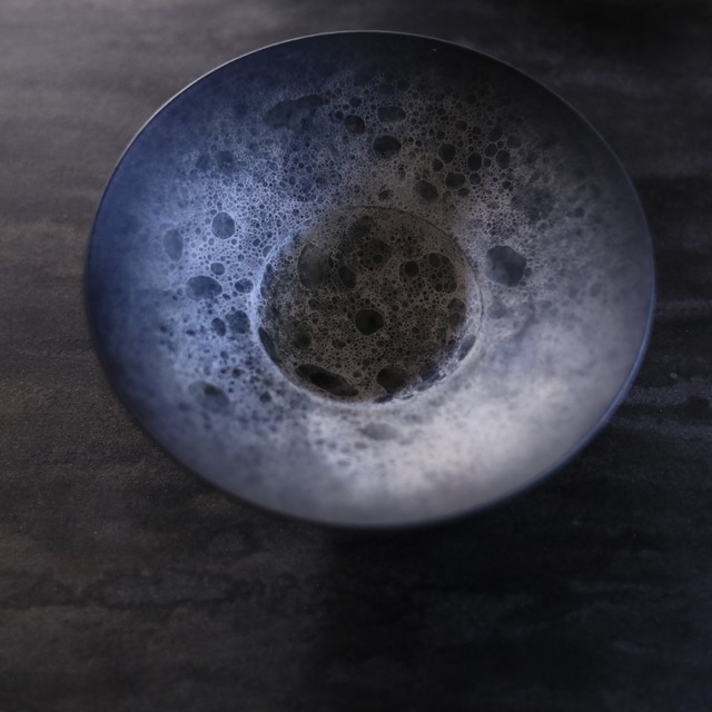 AS 李荘窯　ムーンサーフェイス なます浅鉢
